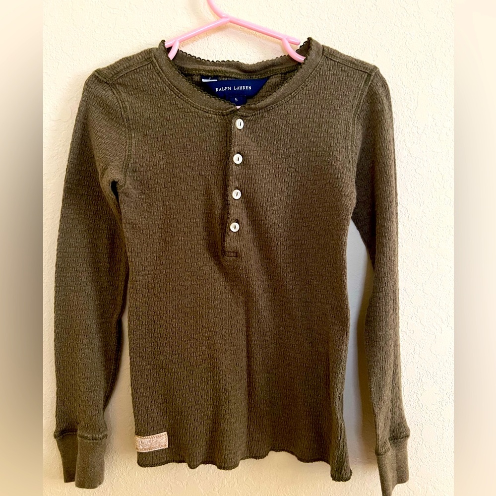 RALPH LAUREN CLOTHING Co. LONG SLEEVE BUTTON DOWN SHIRT